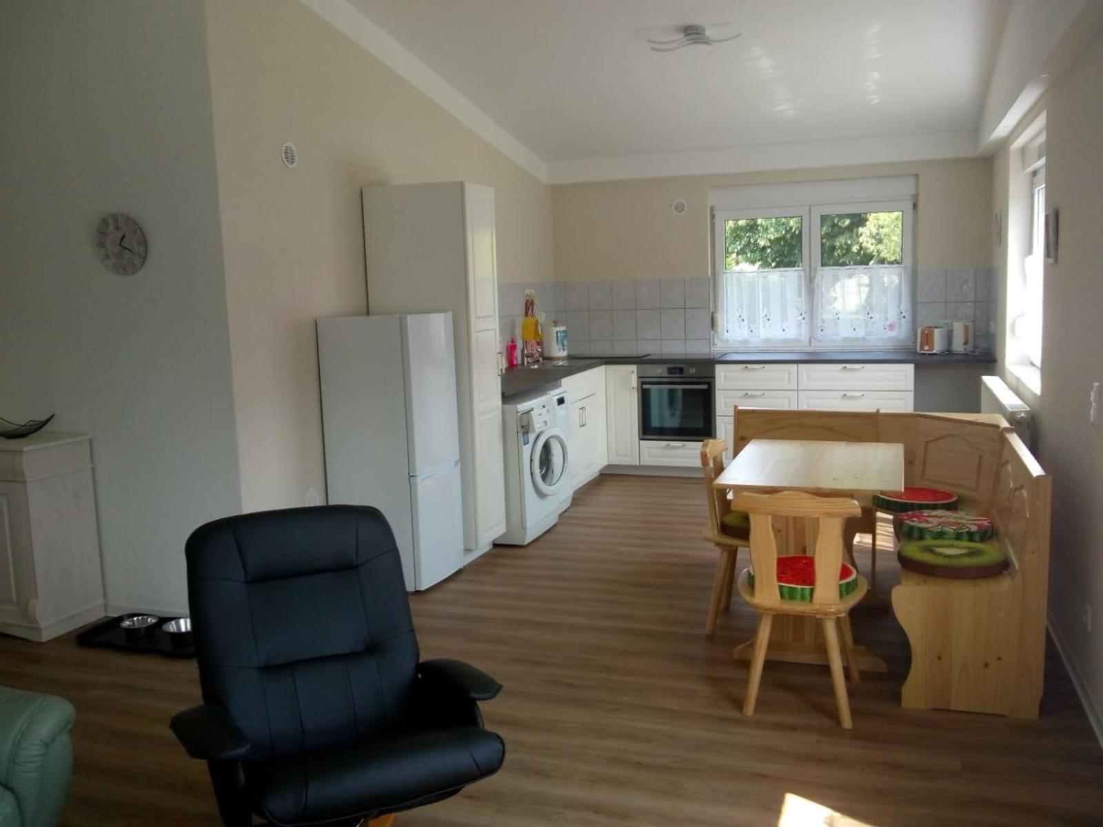 Behaglicher Bungalow Fuer Mensch Und Hund Barkhagen Bagian luar foto